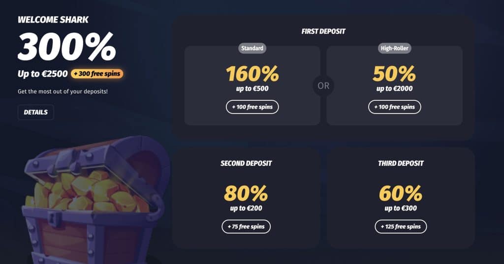 winshark_casino_welcome_bonus_pack