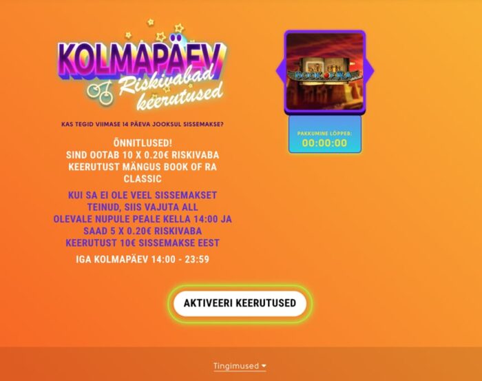 OlyBet kampaania