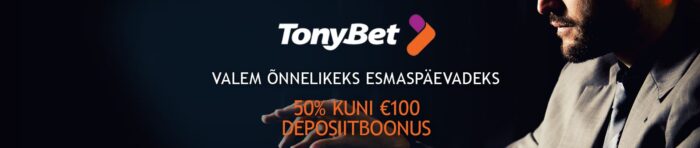 TonyBet kasiino promo
