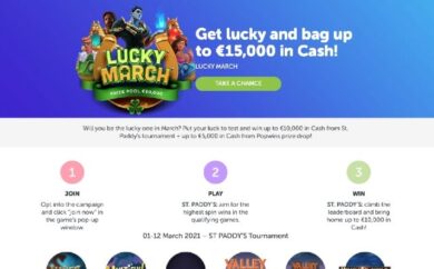 SuperCasino Lucky March