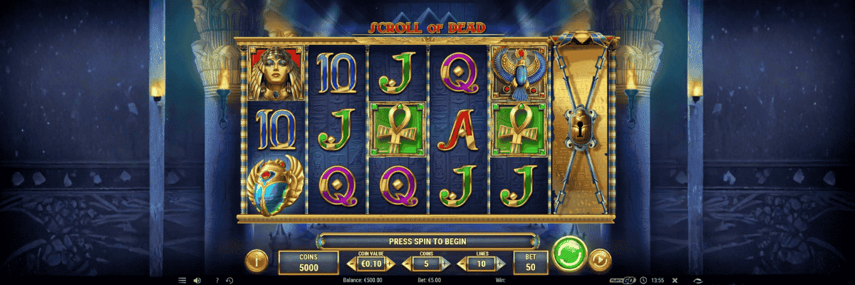 Игровой автомат Scroll of Dead 
