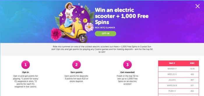 Supercasino bonus