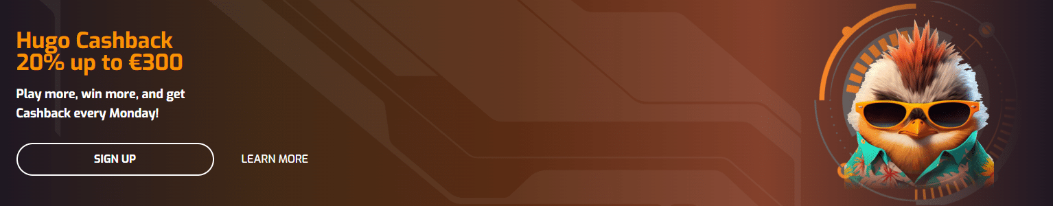 Hugo Casino Кэшбэк