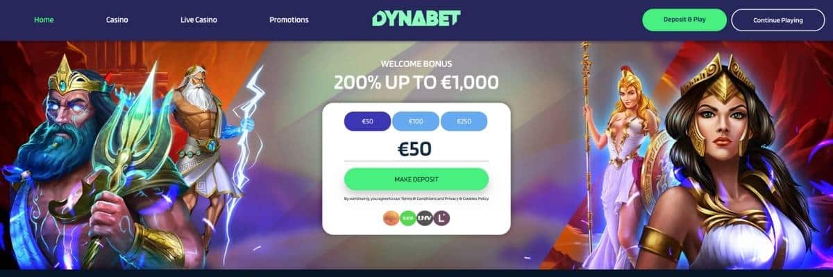 dynabet kasiino