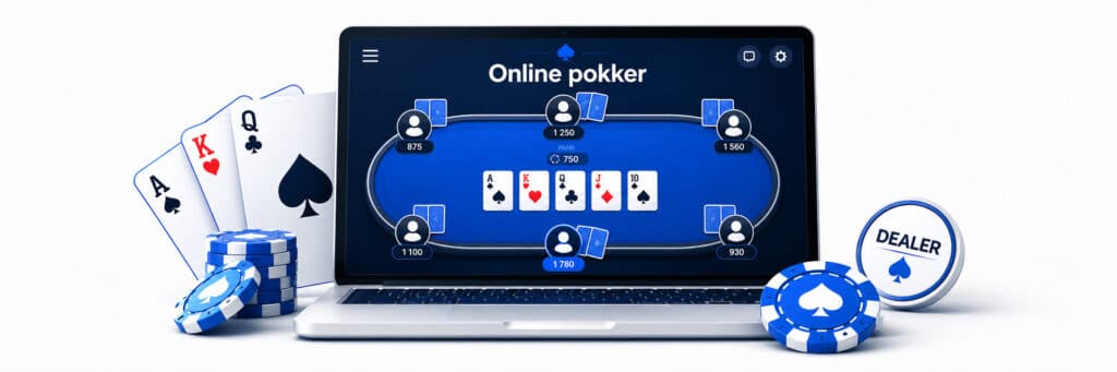 Online pokker bänner
