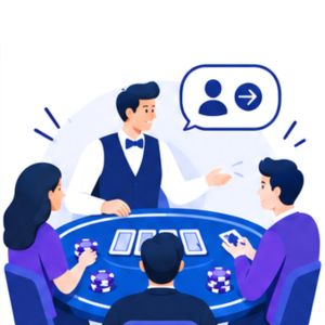Baccarat' versioon - Chemin de Fer